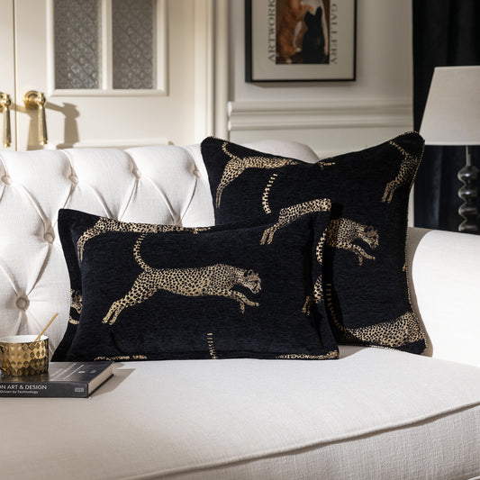 Leopard 13"x 20" Lumbar Pillow Cover