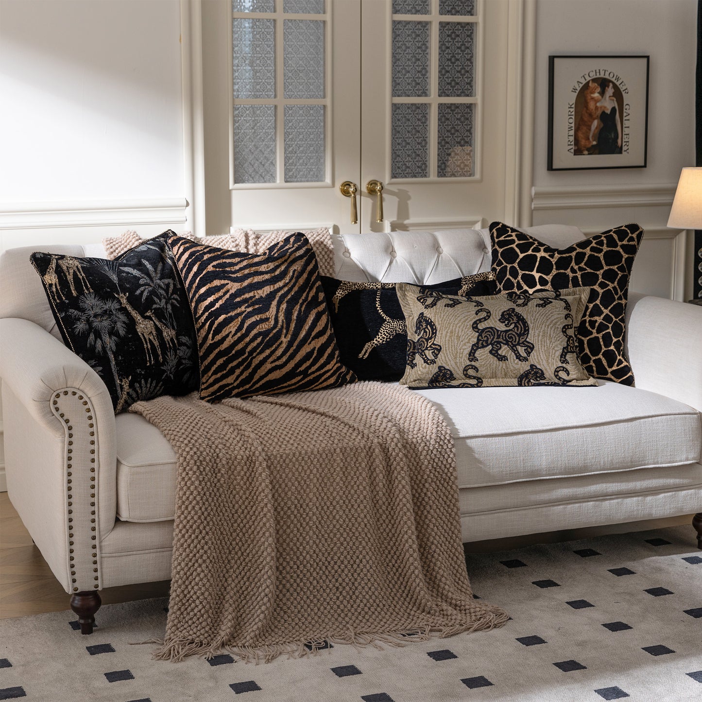 Leopard 13"x 20" Lumbar Pillow Cover