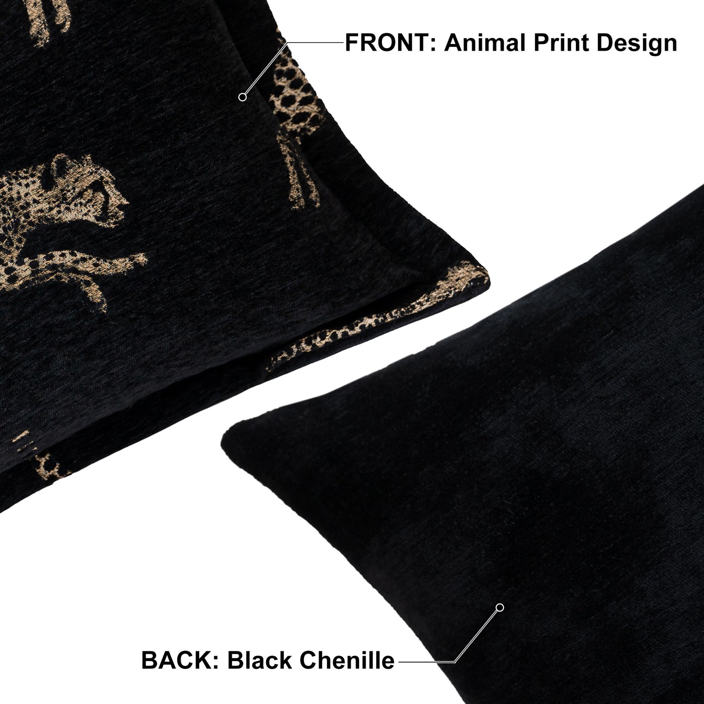 Leopard 13"x 20" Lumbar Pillow Cover